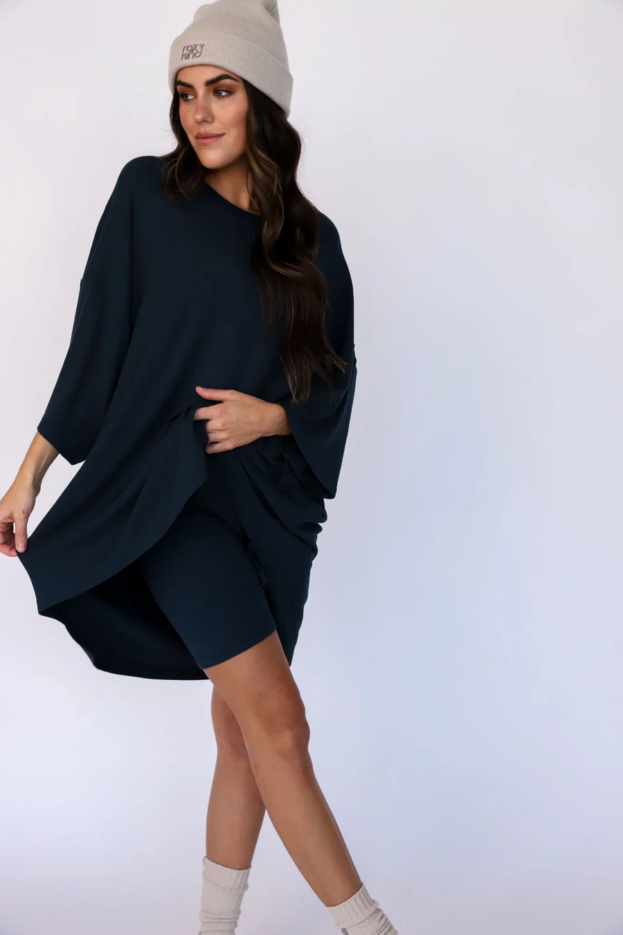 7MNST Cozy Chic Long Set Galaxy