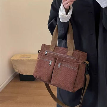 7MNST Corduroy Utility Tote